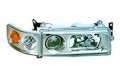 modelo 98 luz delantera de cristal / aplicable a la peonía ， golden coach6792 ， 6840 ， zhongqi6792