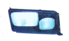 mercedes-benz w124 '85 -'93 cristal de la lámpara principal + estuche de luz o / m
