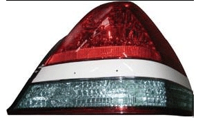 lámpara de cola gx11o'01 (blanco / rojo)