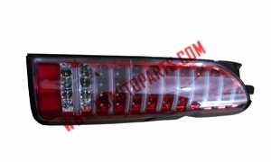 hiace'05-'14 lámpara de cola de doble fuente de luz led (fondo rojo)