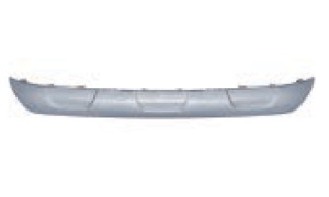 panel de moldura del parachoques delantero trax 2017 gris plateado