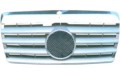 mercedes-benz 190e w201'82-'93 parrilla delantera (tipo deportivo, gris) n / m