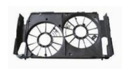 cubierta de ventilador de toyota rav4'08