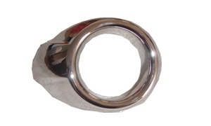 foco '12 (cuatro puertas) cubierta de la luz de niebla (cromo)