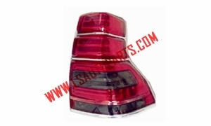 lámpara de cola land cruiser'10 led rojo / negro