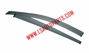 tiida (escotilla trasera) '07 viseras de puerta