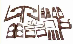 Land cruiser'16 adornos interiores color madera