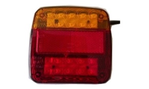 Luz de cola doble color 20 led (pantalla roja y amarilla)