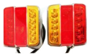 Luz de cola doble color 15 led (pantalla roja y amarilla)