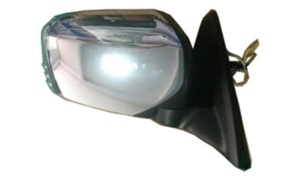 l200'05-’12 espejo lateral eléctrico cromado sin luz.