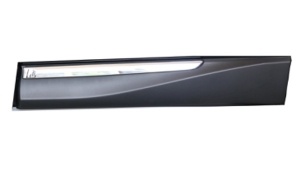 Forester'13 usa moldura de puerta trasera (cromo / negro)