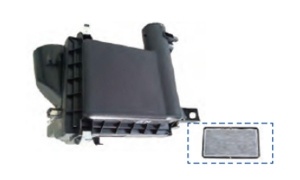 Limpiador de aire toyota prius usa 2010 con filtro de aire