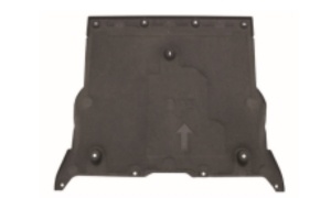 tablero protector inferior del parachoques delantero tesla modelo 3