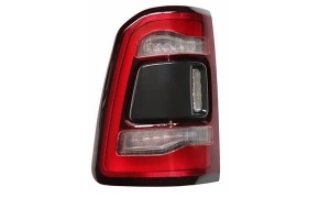 RAM 1500 2019-2020 TAIL LAMP LED W/ BLIND SPOT DETESTION BLACK  TRIM