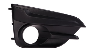 IMPREZA 18-19 FOG LAMP COVER（W/HOLE,GLOSSY BLACK STRIP）