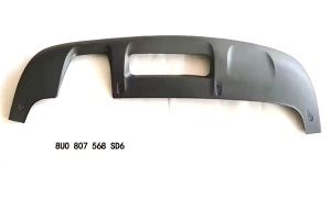 Q3'16 Rear bumper spoiler/S-LINE