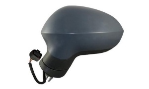 SEAT LEON'06-'12 MIRROR ELECTRIC W/ FOLDER L