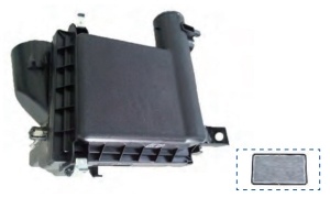 Limpiador de aire toyota prius usa 2010 con filtro de aire