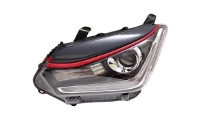 2018 D-MAX HEAD LAMP WITH GRAY STRIP LHD