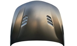 Stelvio'16 Four leaf clover Hood Aluminium