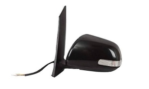 INNOVA'12-'15 SIDE MIRROR 7 LINES BLACK POWER+LAMP+FOLD RHD