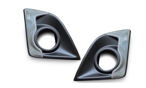 ISUZU D-MAX'18 FOG LAMP COVER GREY W/HOLE'17 13-012-1